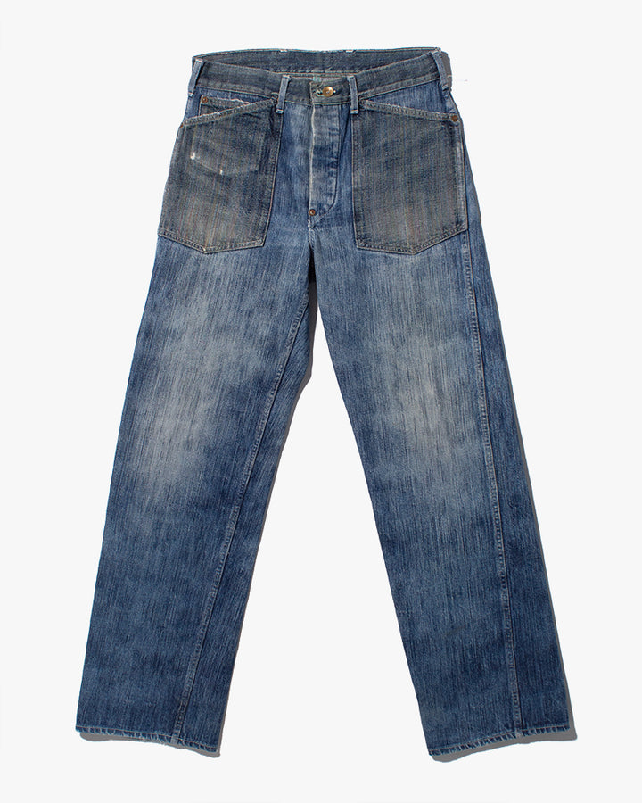 Japanese Repro Selvedge Denim Jeans, Sugar Cane Brand - 34" x 32"