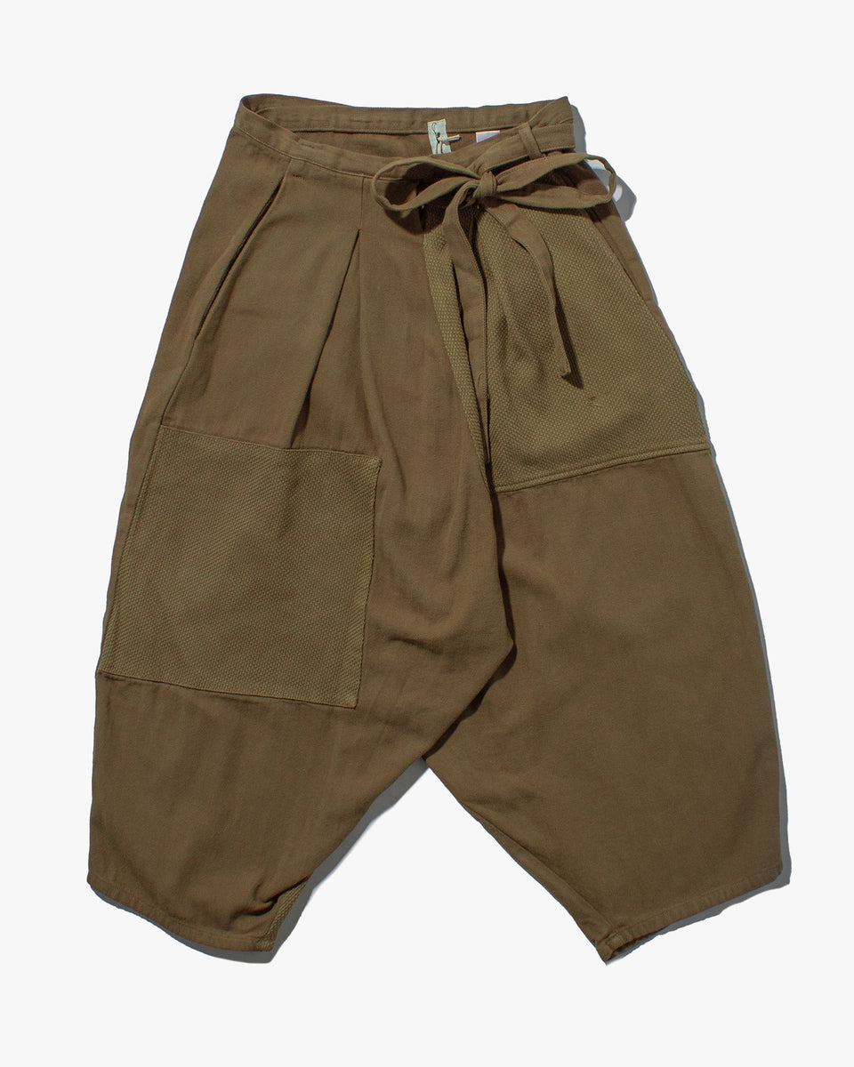 Prospective Flow Pants, Zenhiki, Olive – Kiriko Made