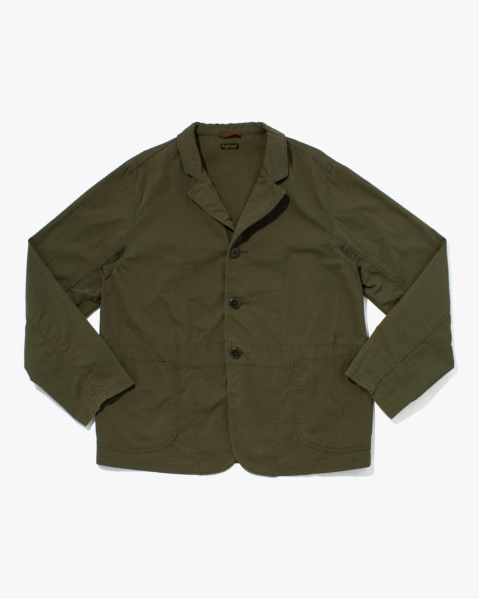 Japanese Repro Chore Coat, Kapital, Military Green - M – Kiriko Made