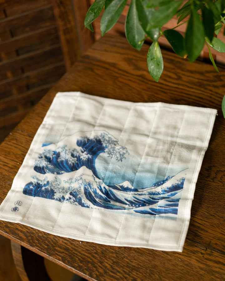 Dish Towel, Hokusai, The Great Wave