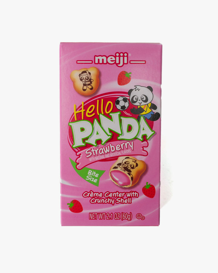Meiji, Hello Panda, Strawberry, Mini