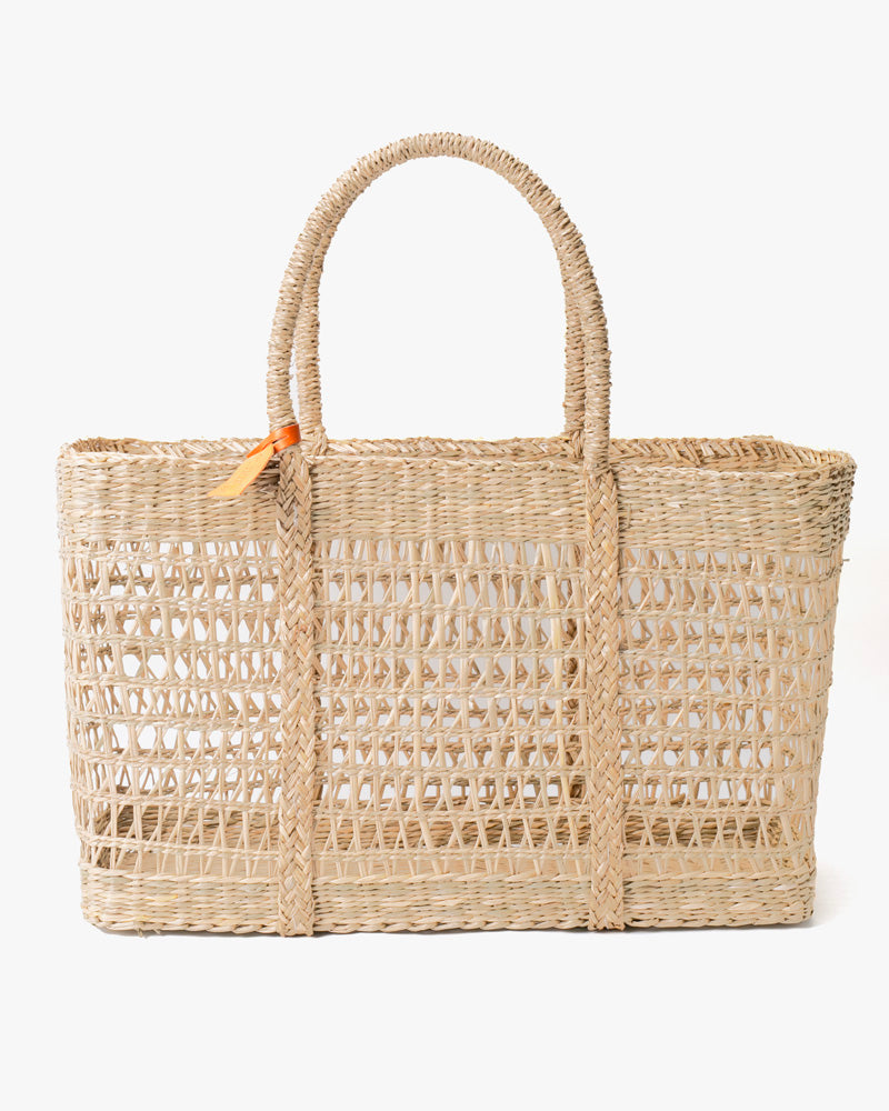 ⭐︎お値下げ中⭐︎room306 Braid Rattan Tote Bag Kokoro Original, Woven Square Rattan Bag – Kiriko Made