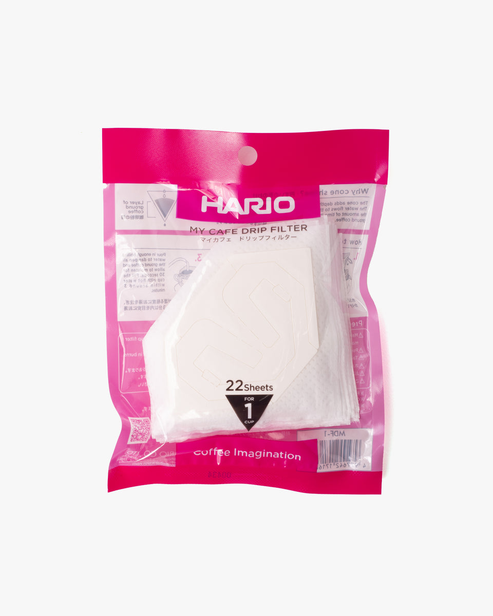 Hario, My Cafe Drip Filter, 22 Sheets – Kiriko Made