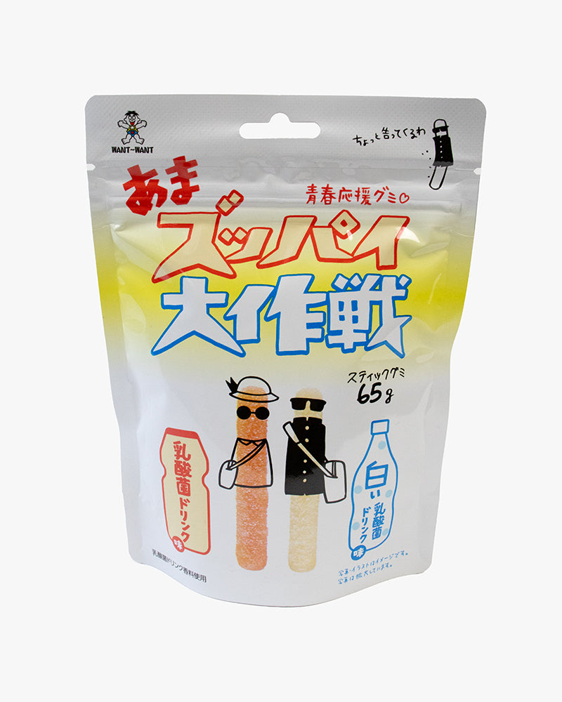 Suppai Daisakusen, Gummy Stick, Yogurt Flavor – Kiriko Made