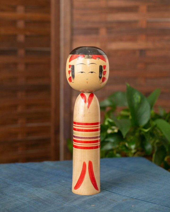 Vintage Handmade Kokeshi (こけし) Doll, 59