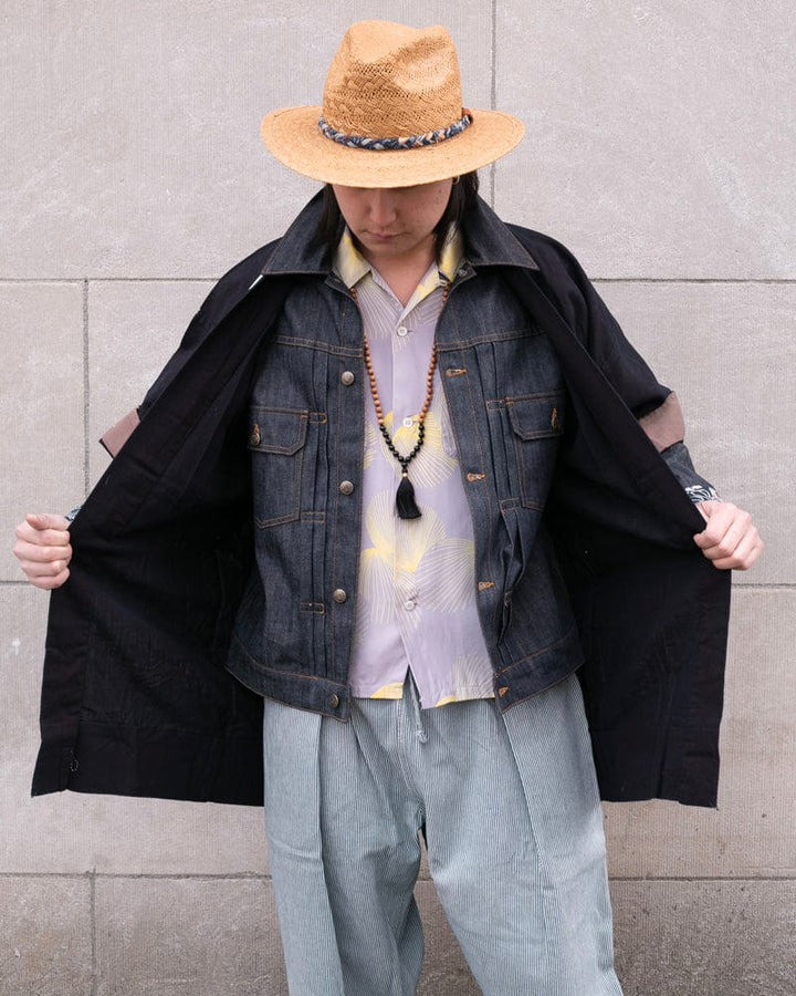 Kiriko Original Denim Jacket, Type II, Raw Tsubaki