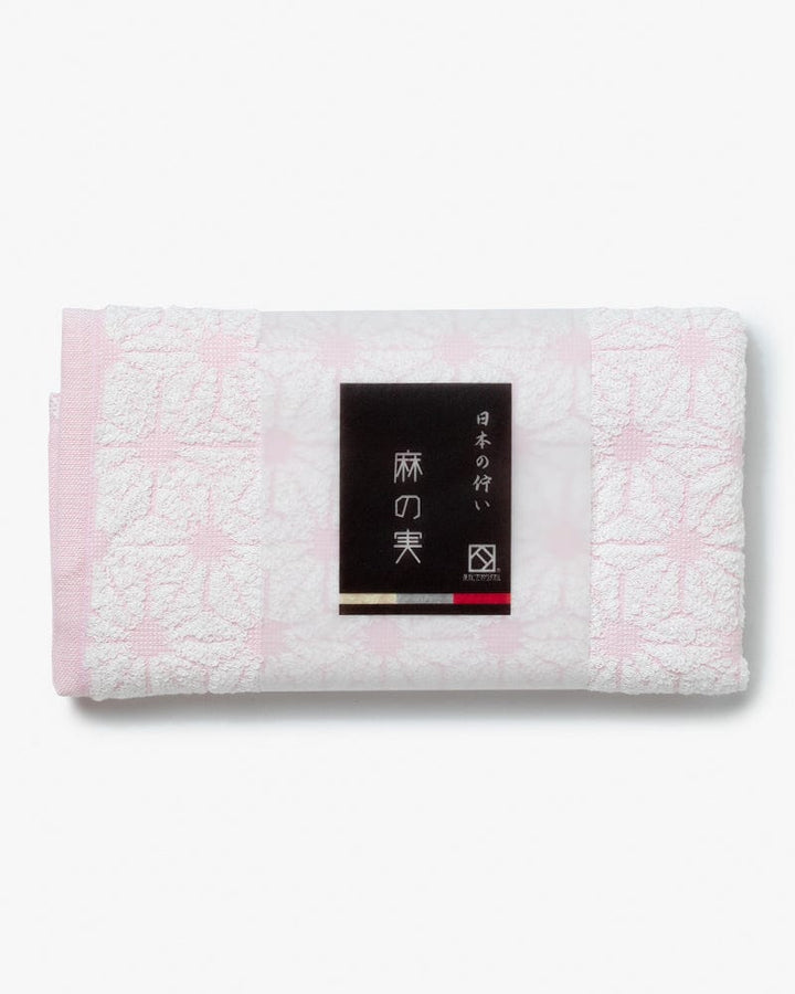Fukuroya Face Towel, Cherry Blossom Asanoha