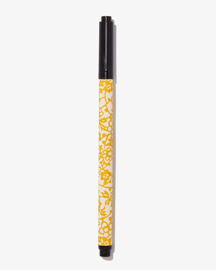 Shogado Calligraphy Brush Pen, Classic Series, Yellow Kobana