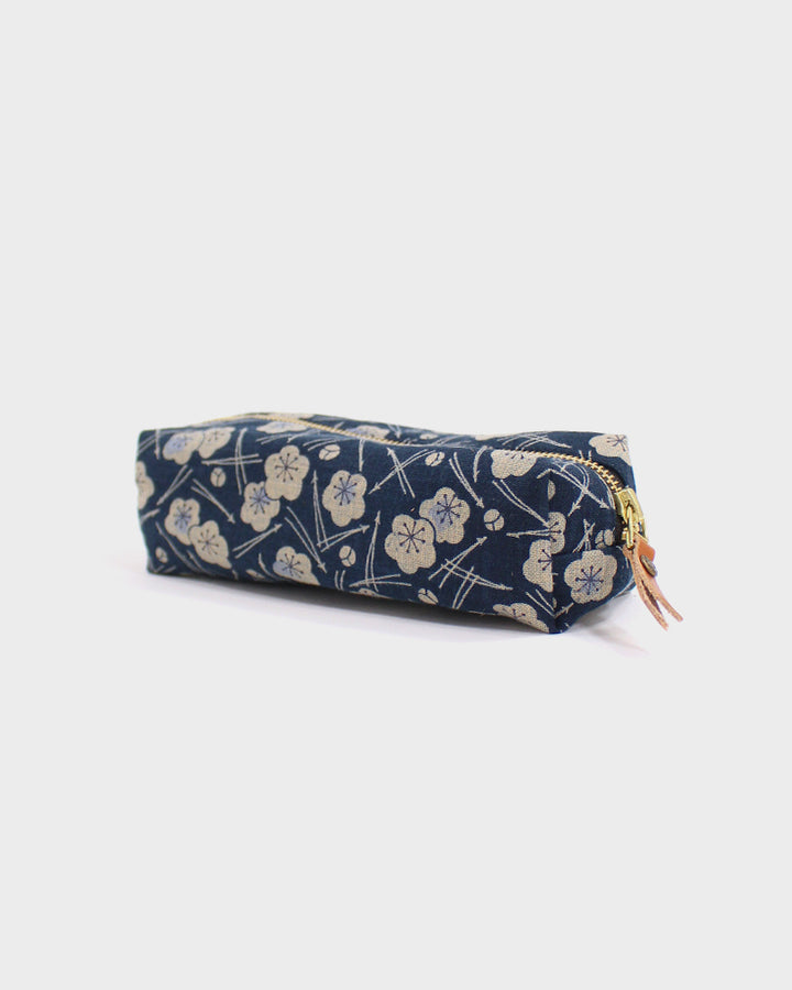Pencil Pouch, Plum and Pine