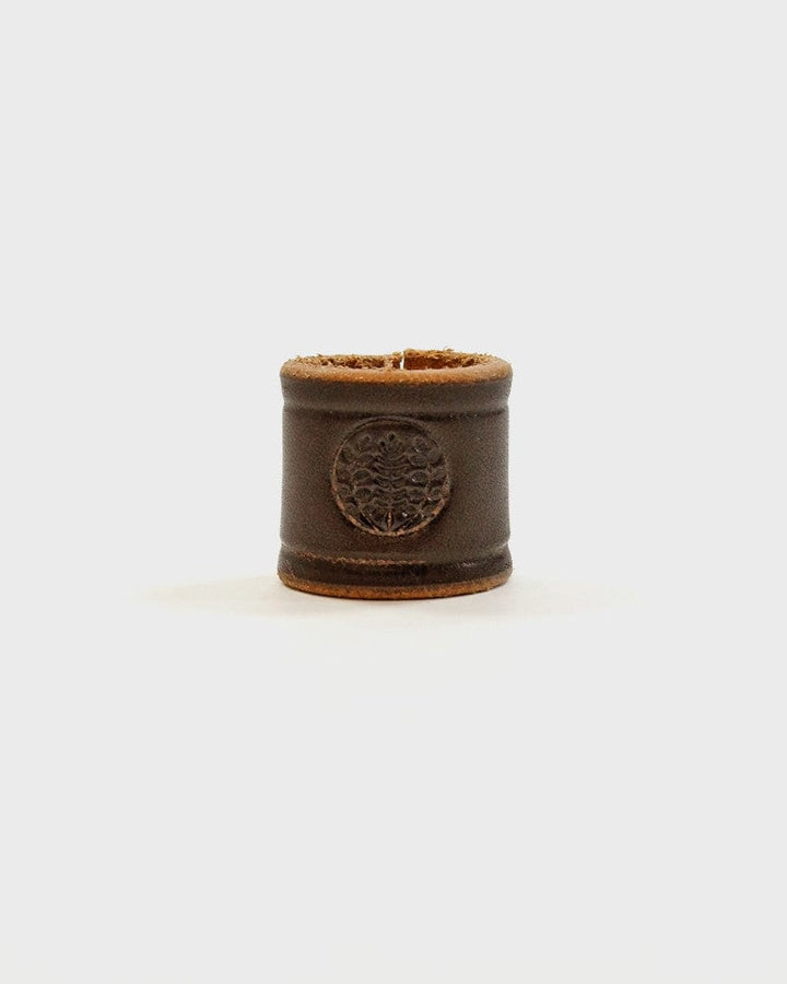 Kiriko Original Embossed Leather Cuff, Brown