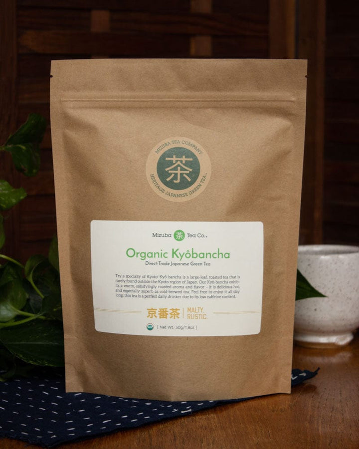 Mizuba Tea, Loose Leaf, Organic Kyobancha