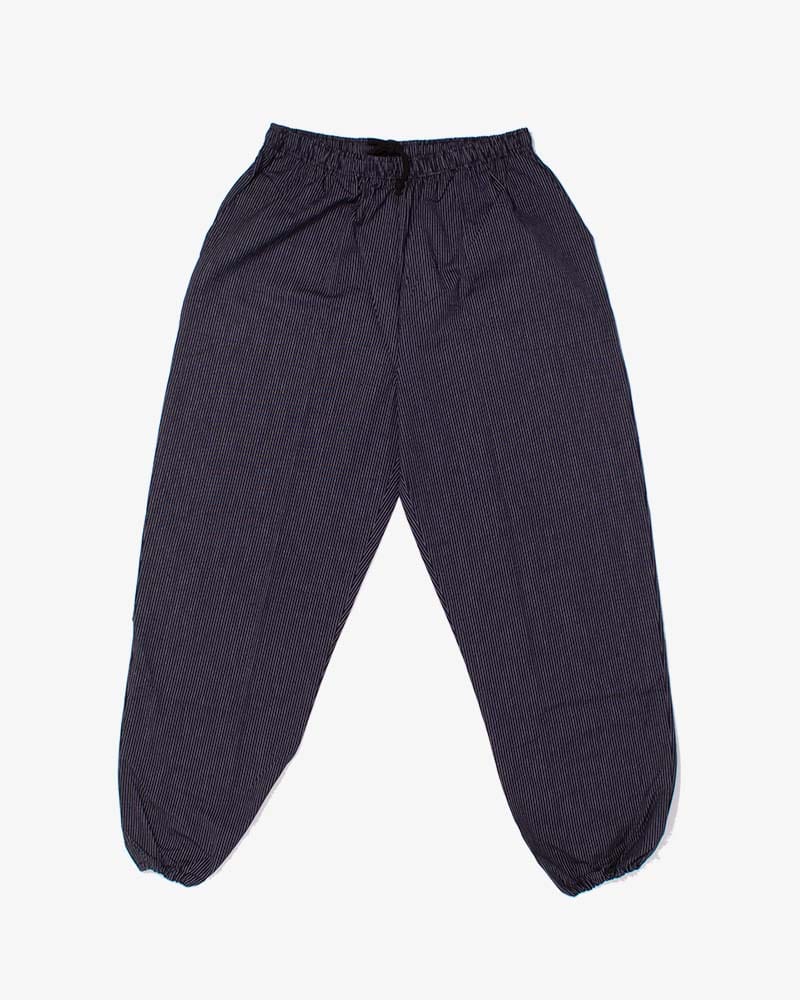 ToK Monpe Pants, Men's, Indigo with Thin White Shima – Kiriko Made