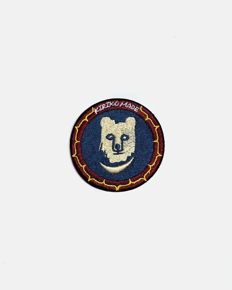 Embroidered Patch, Kuma Crest – Kiriko Made