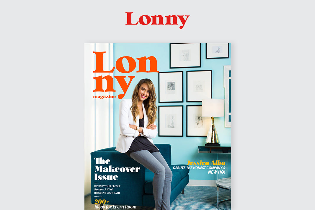 Hammer and Spear in Lonny Magazine