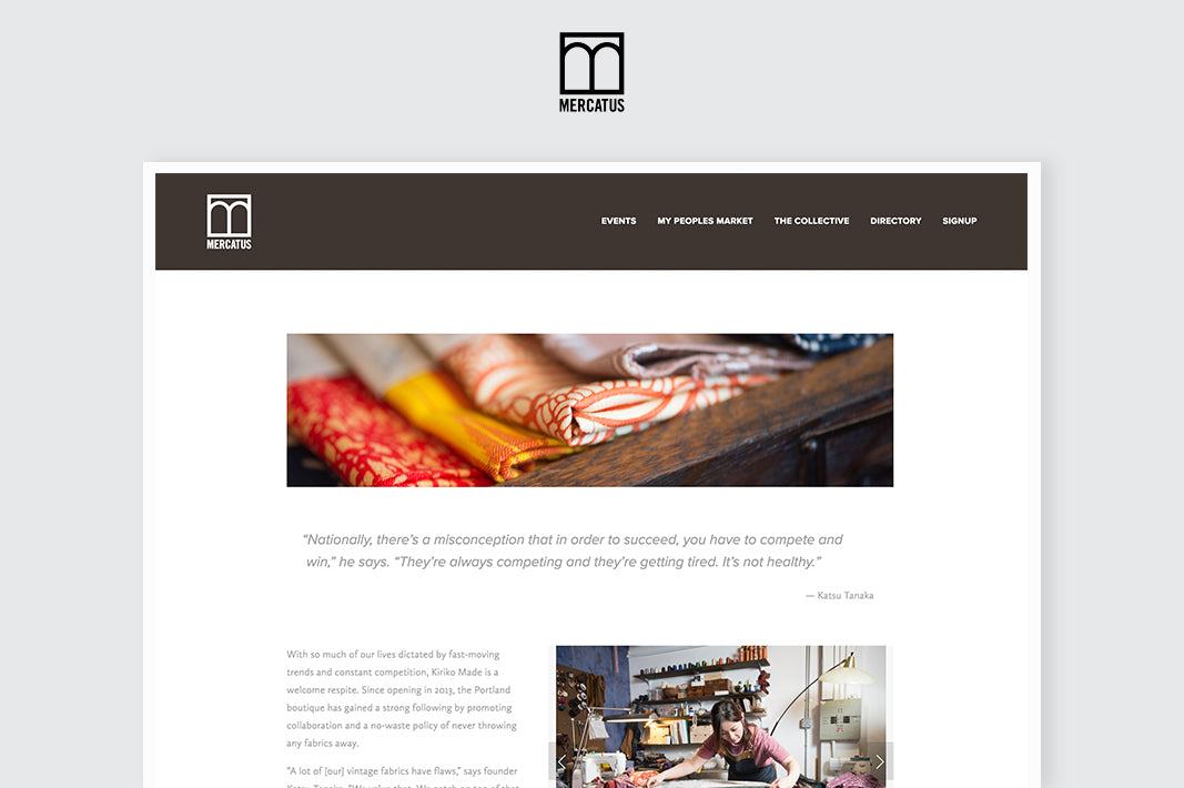 Mercatus Collective- Kiriko Made