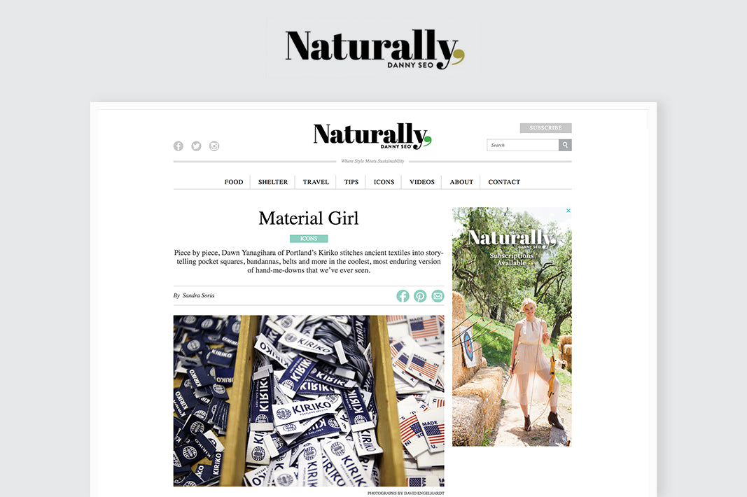 Naturally Magazine - Material Girl