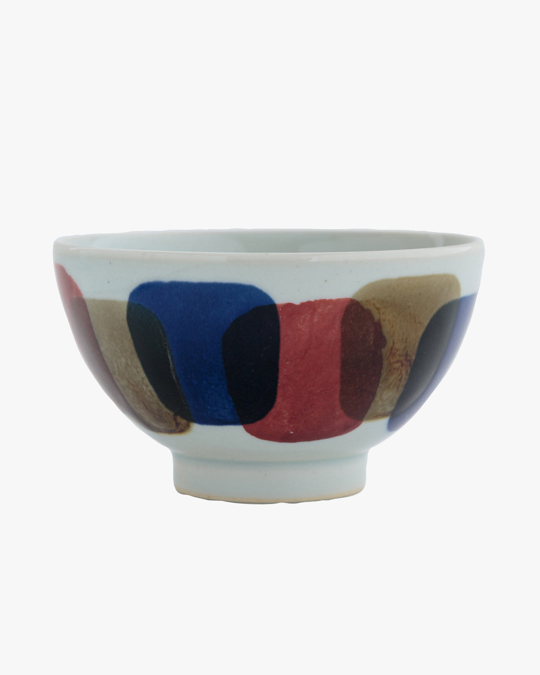 Rice Bowl, Bisque, Amane Series, Color Squares