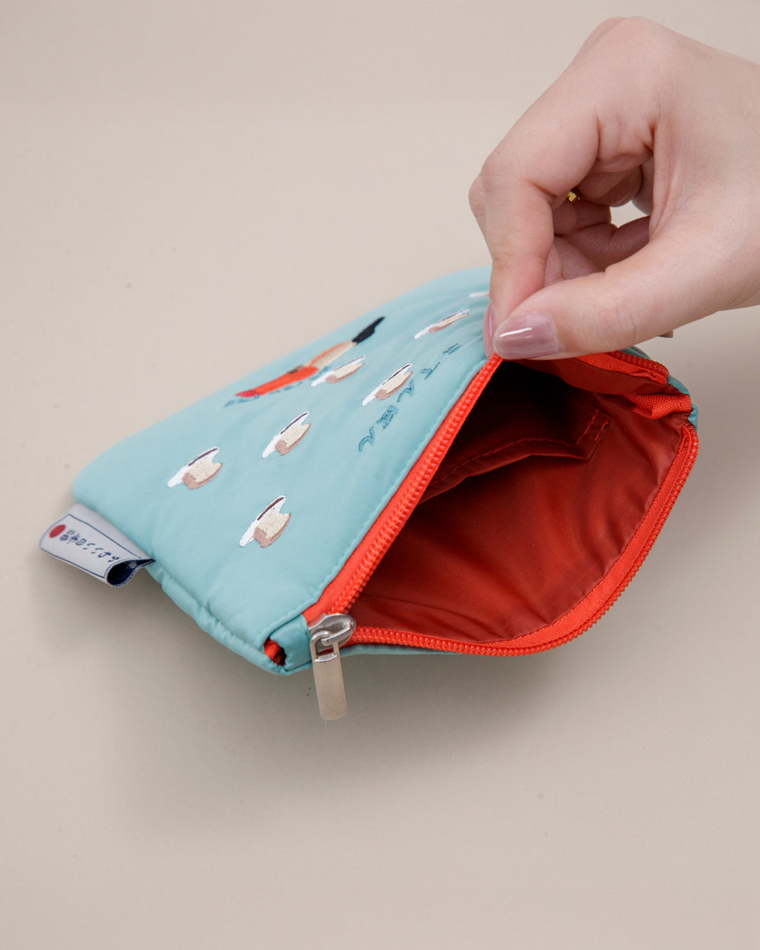 Nanka Kawaii Nihongo, Pouch, Sky Blue