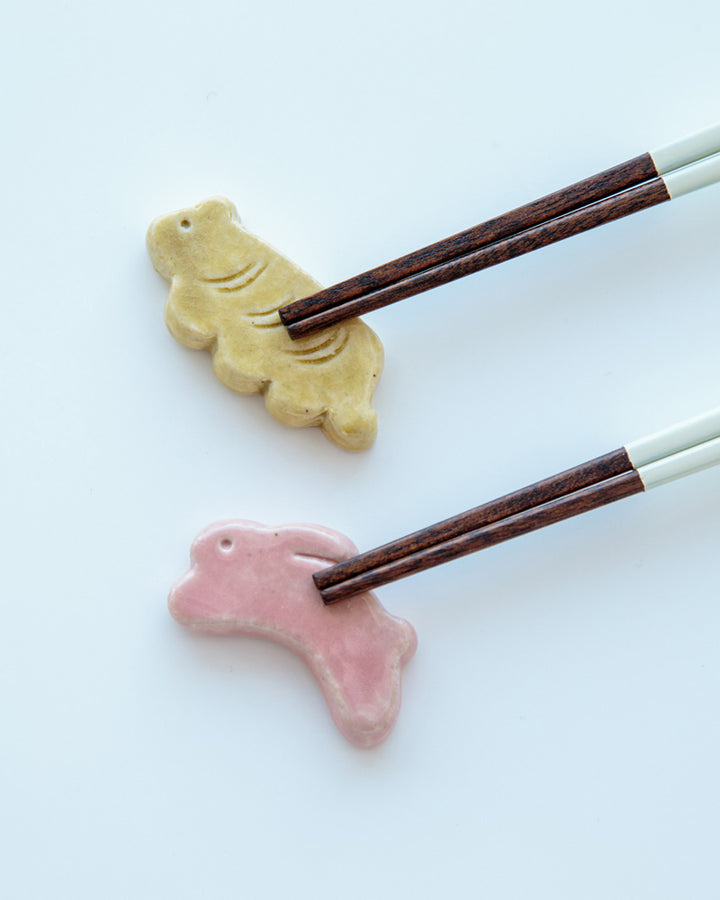 Chopstick Rest, Bisque, Chinese Zodiac Series