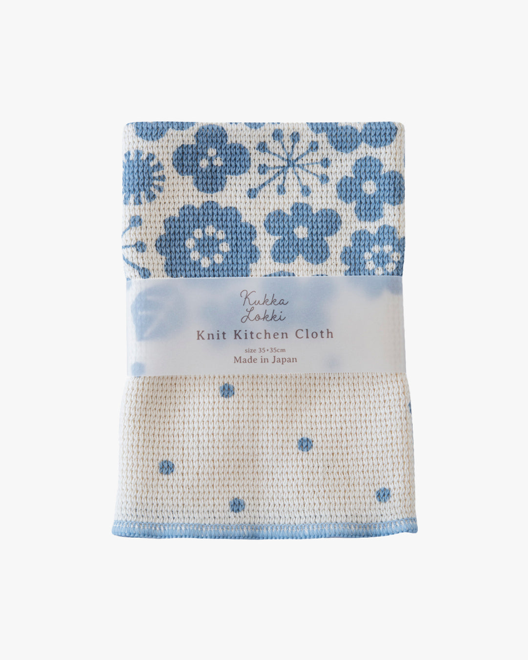 Dish Cloth, Bisque, Kukka Lokki, Flower