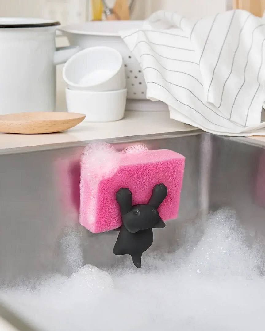 Sponge Holder, OTOTO, Scrubby Cat