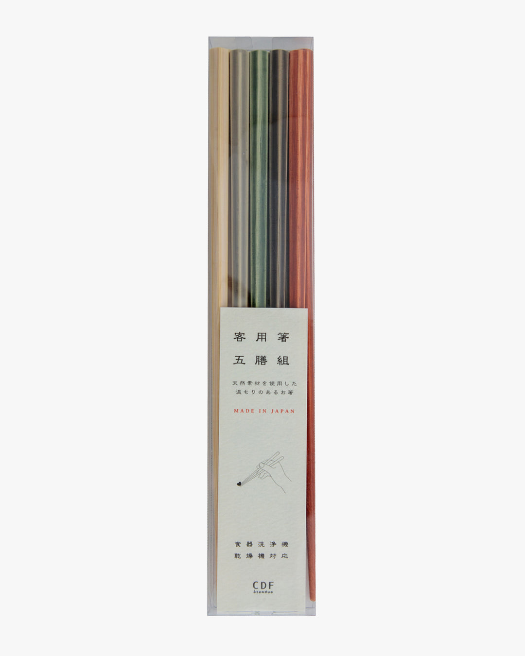Chopsticks, Bisque, Set of 5, Renew Series