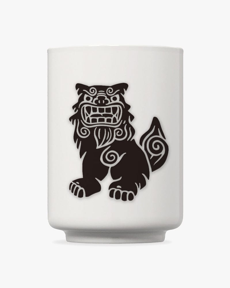 Mug, Arutha, Heat Changing, Shisa (Red/Blue)