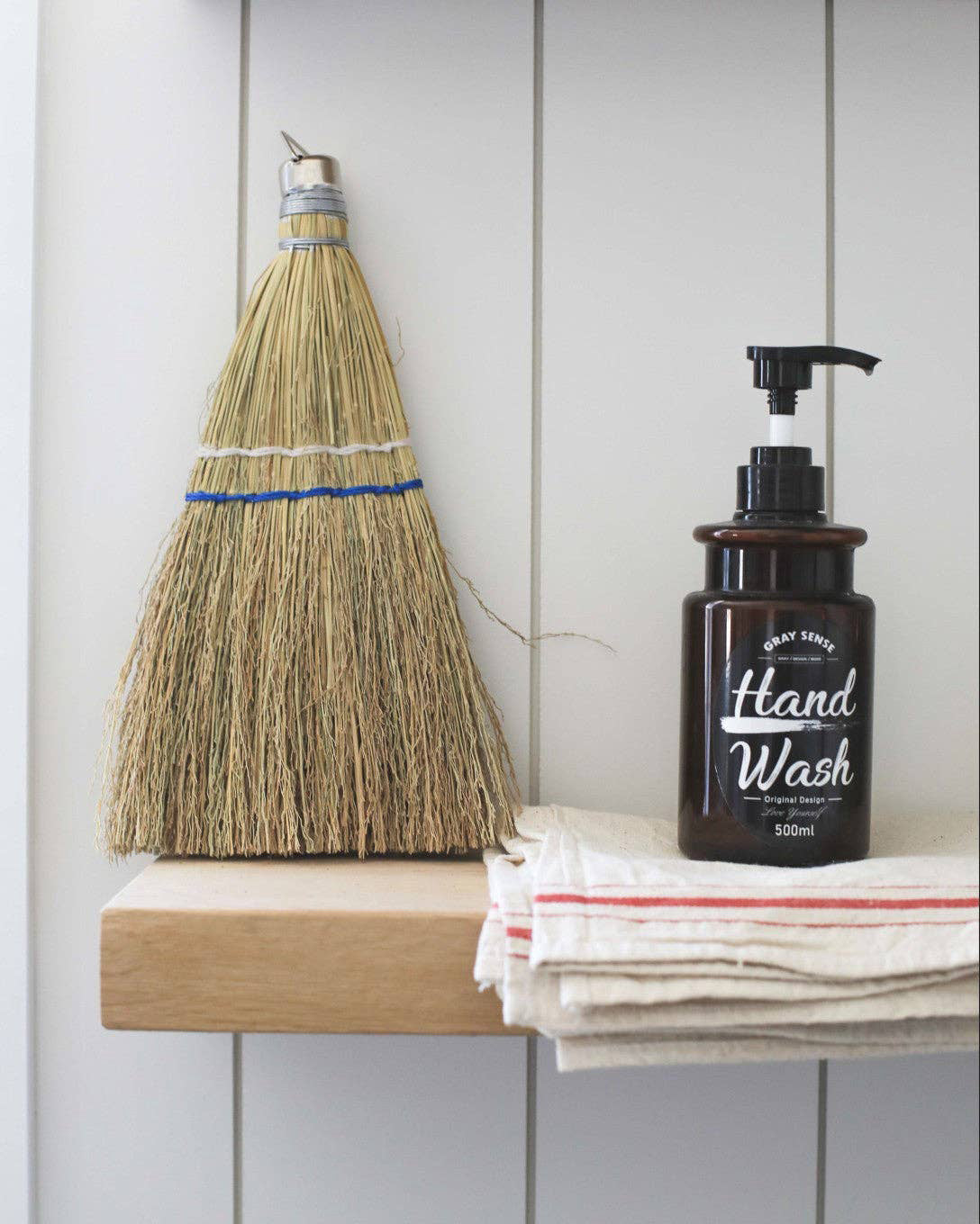 Fodory, Farmhouse Vintage Corn Whisk Broom