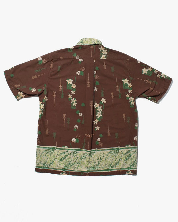 Japanese Repro Shirt, Aloha Short Sleeve, Royal Hawaiian - Sun Surf Brand, Flora - M
