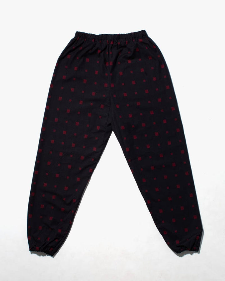 ToK Monpe Pants, Women's, Indigo with Red Squares