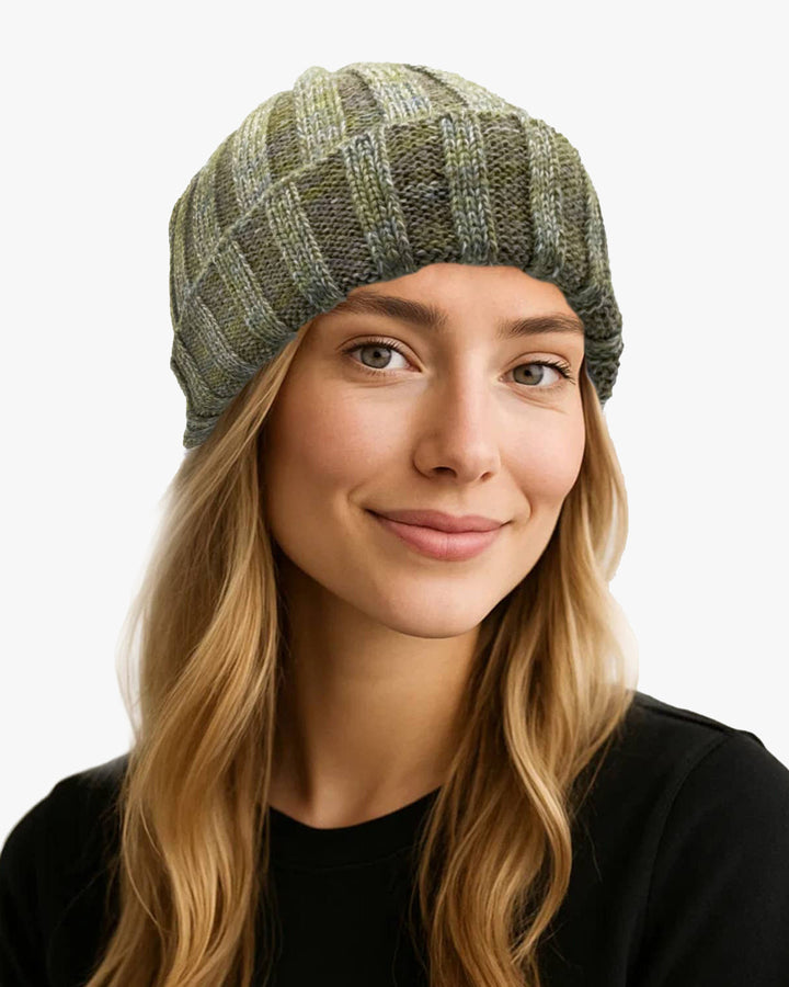 Shupaca Alpaca, Accordion Beanie, Opal