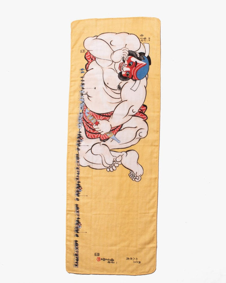 Tenugui, Double Gauze, Utagawa Kuniyoshi - Asahina Kobitojima Asobi