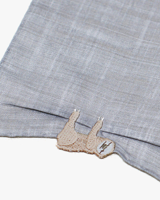 Japanese Handkerchief, Hikkomi, Sleeping Sloth
