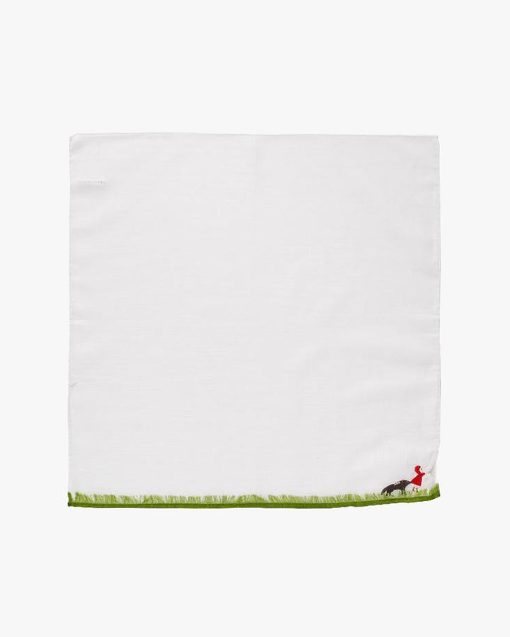 Japanese Handkerchief, Hikkomi, Little Red Riding Hood
