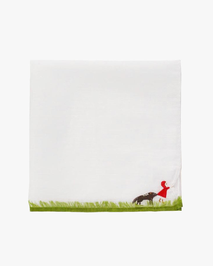 Japanese Handkerchief, Hikkomi, Little Red Riding Hood