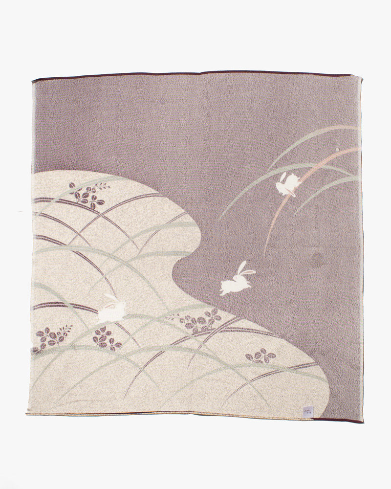 Modern Chirimen Furoshiki, Musubi, Usagi