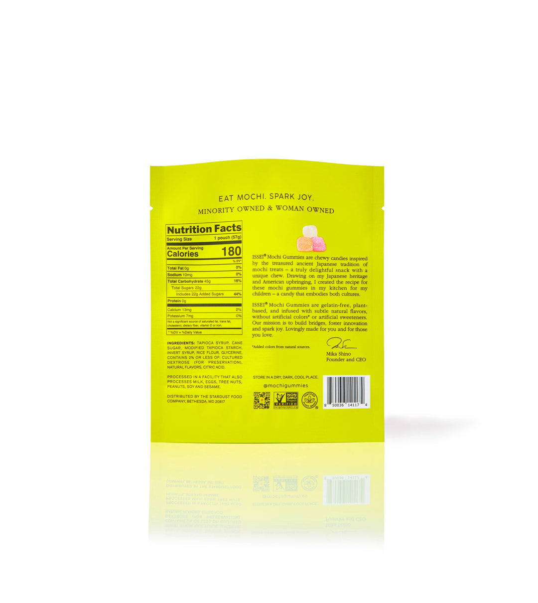 ISSEI Mochi Gummies, Yuzu SMALL (2 oz)