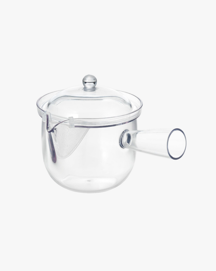 Teapot, Hirosho, Clear Teapot with Clip Mesh, L Kyushu Style