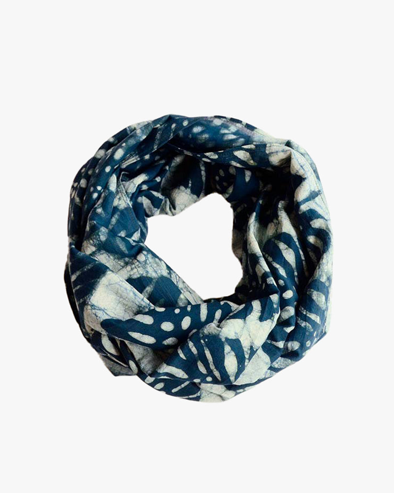 Ichcha, Large Block Print Scarf, Patta