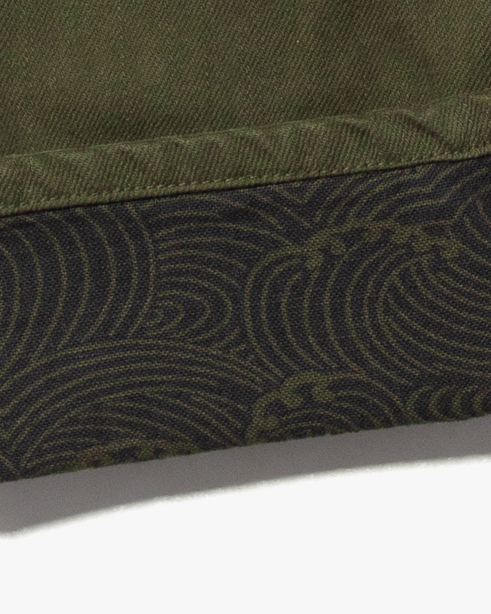 Kiriko Original Denim Jeans, US Made Custom Dyed Premium Selvedge, Aimiru-cha, Nami