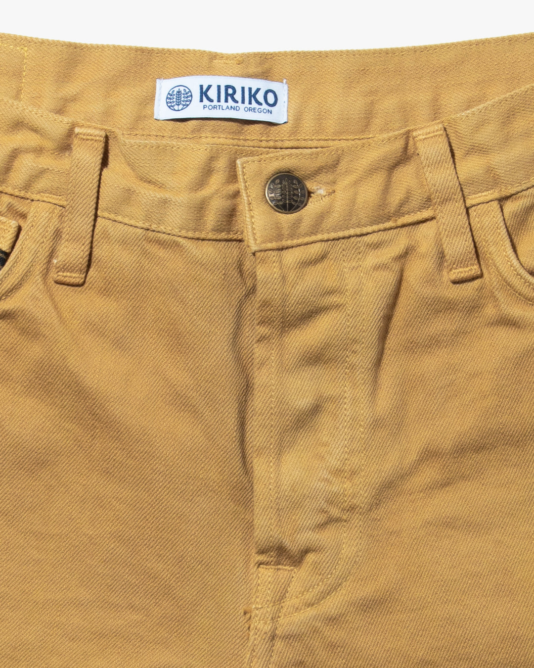Kiriko Original Denim Jeans, US Made Custom Dyed Premium Selvedge, Ochiba-Iro, Nami