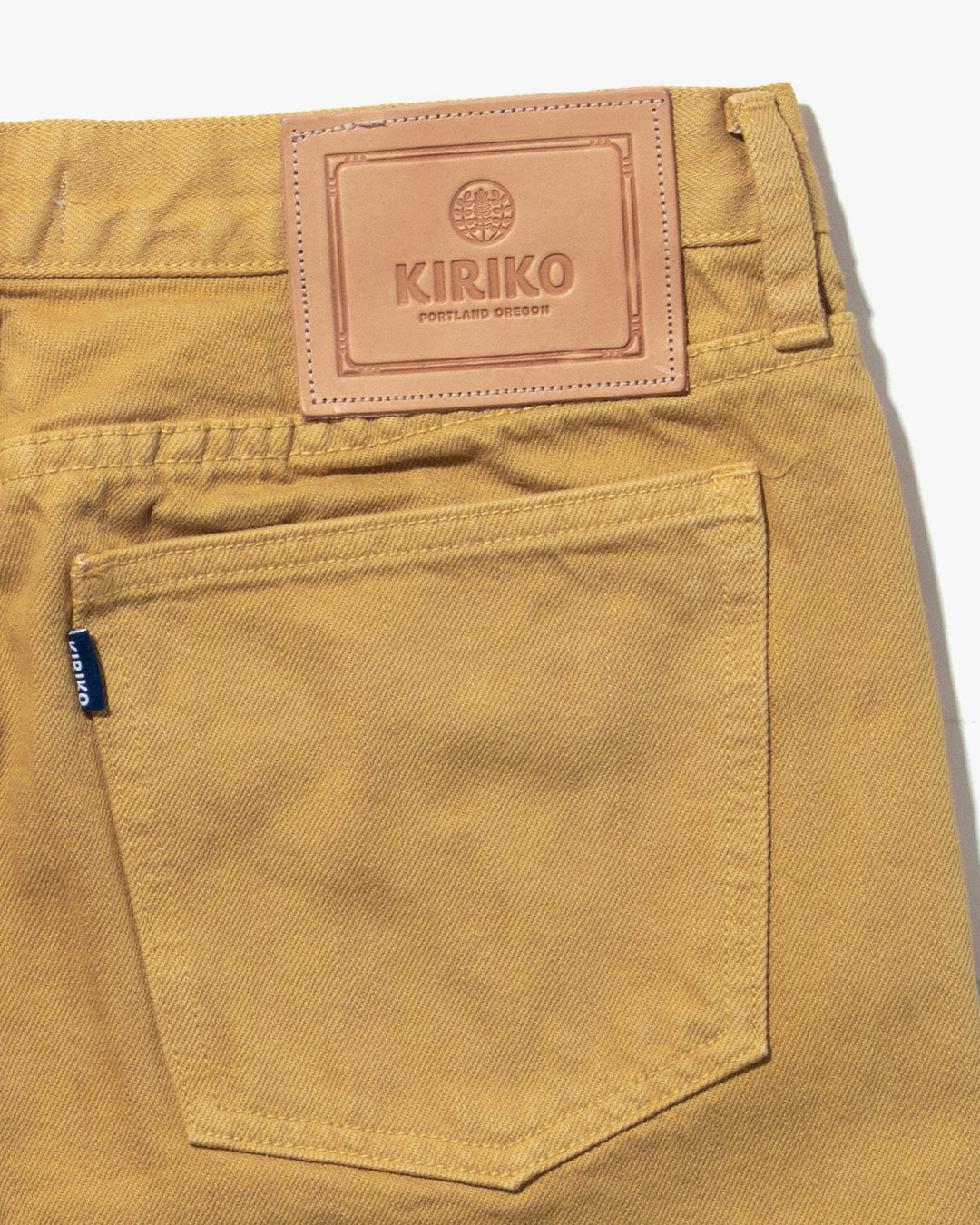 Kiriko Original Denim Jeans, US Made Custom Dyed Premium Selvedge, Ochiba-Iro, Nami
