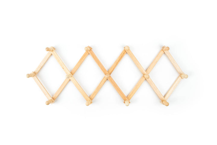 Fox Run Brands, Expanding Coffee Mug Wall Rack, 42" Fully Extended