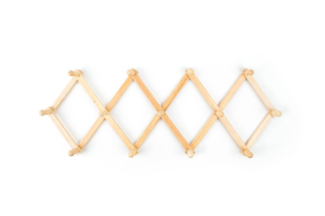 Fox Run Brands, Expanding Coffee Mug Wall Rack, 42" Fully Extended