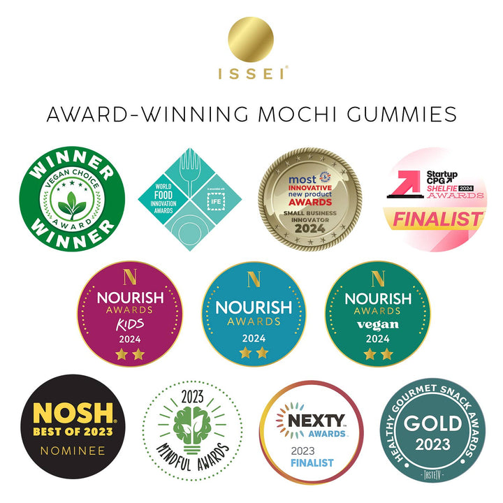ISSEI Mochi Gummies, Sour Cherry SMALL (2oz)