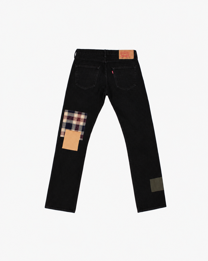Kiriko Custom Patched Denim Jeans, Levi&
