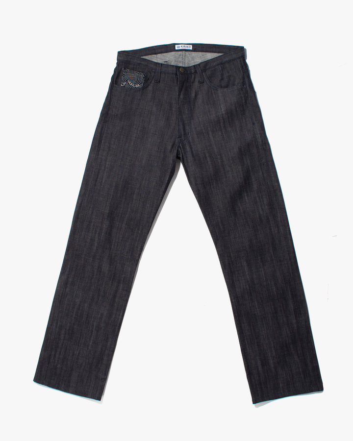 Kiriko Original Easy Fit Denim, US Made 11 oz. Lightweight Broken Twill - Raw