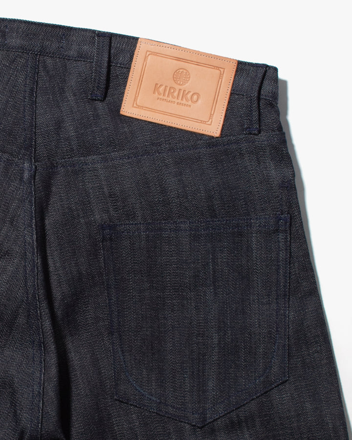 Kiriko Original Easy Fit Denim, US Made 11 oz. Lightweight Broken Twill - Raw