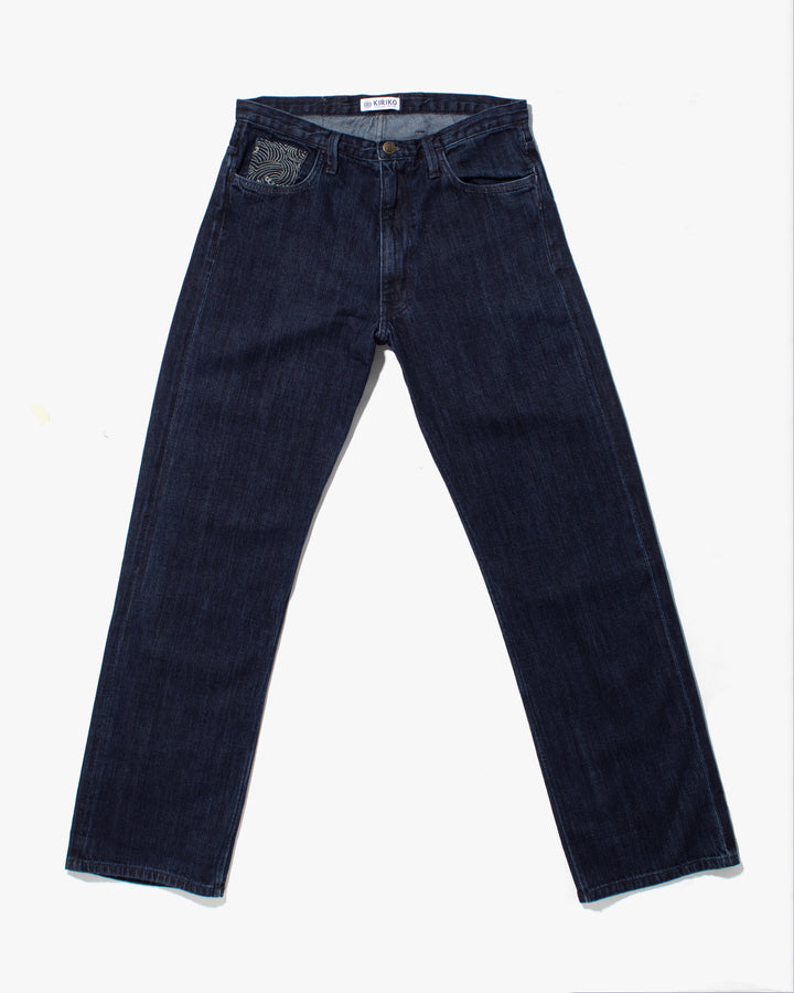 Kiriko Original Easy Fit Denim, US Made 11 oz. Lightweight Broken Twill - One Wash