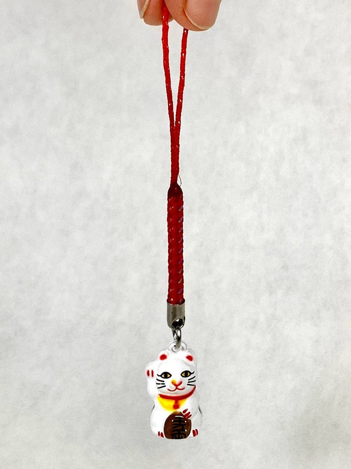 BCMini, Yellow Lucky Cat Bell-10, 70607